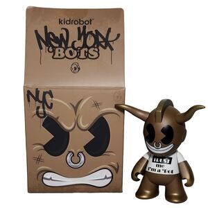 Kidrobot New York Bots 3.5" Vinyl Figure New (Open Box)